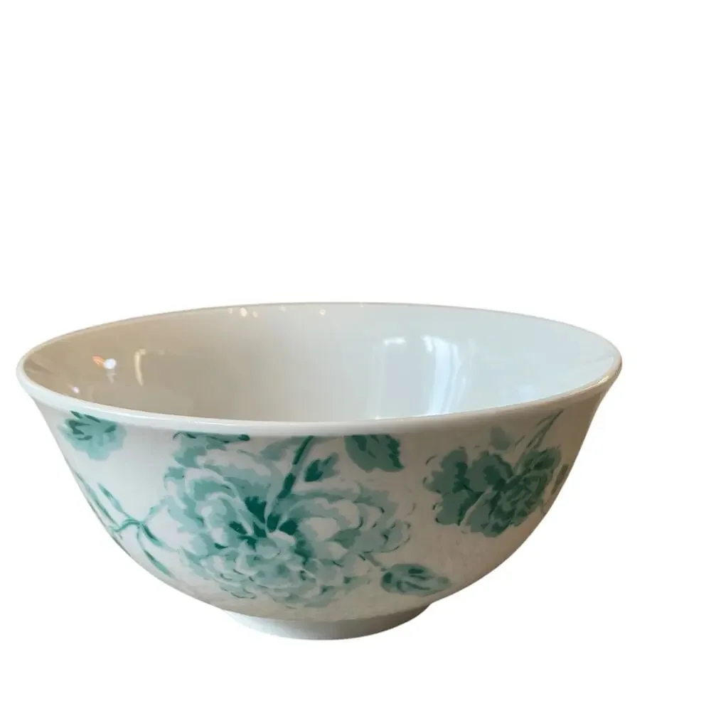 Martha Stewart Chinoserie  Porcelain Cereal Bowls 6